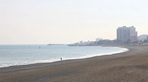 The silent seaside Stock Footage 35801798