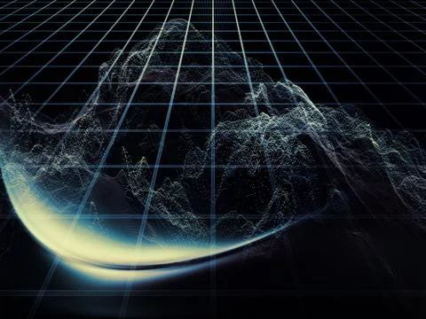 Silent Virtual World イラスト素材