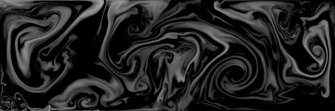 Silent Wave Black Fluid Abstract Slow Motion 4K Version 01 Stock-Footage 330637008