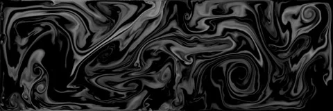 Silent Wave Black Fluid Abstract Slow Motion 8K Ultra HD Stock-Footage 331571686