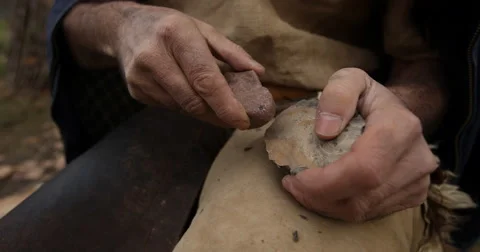 Silex preparing to cut 스톡 동영상 61266424