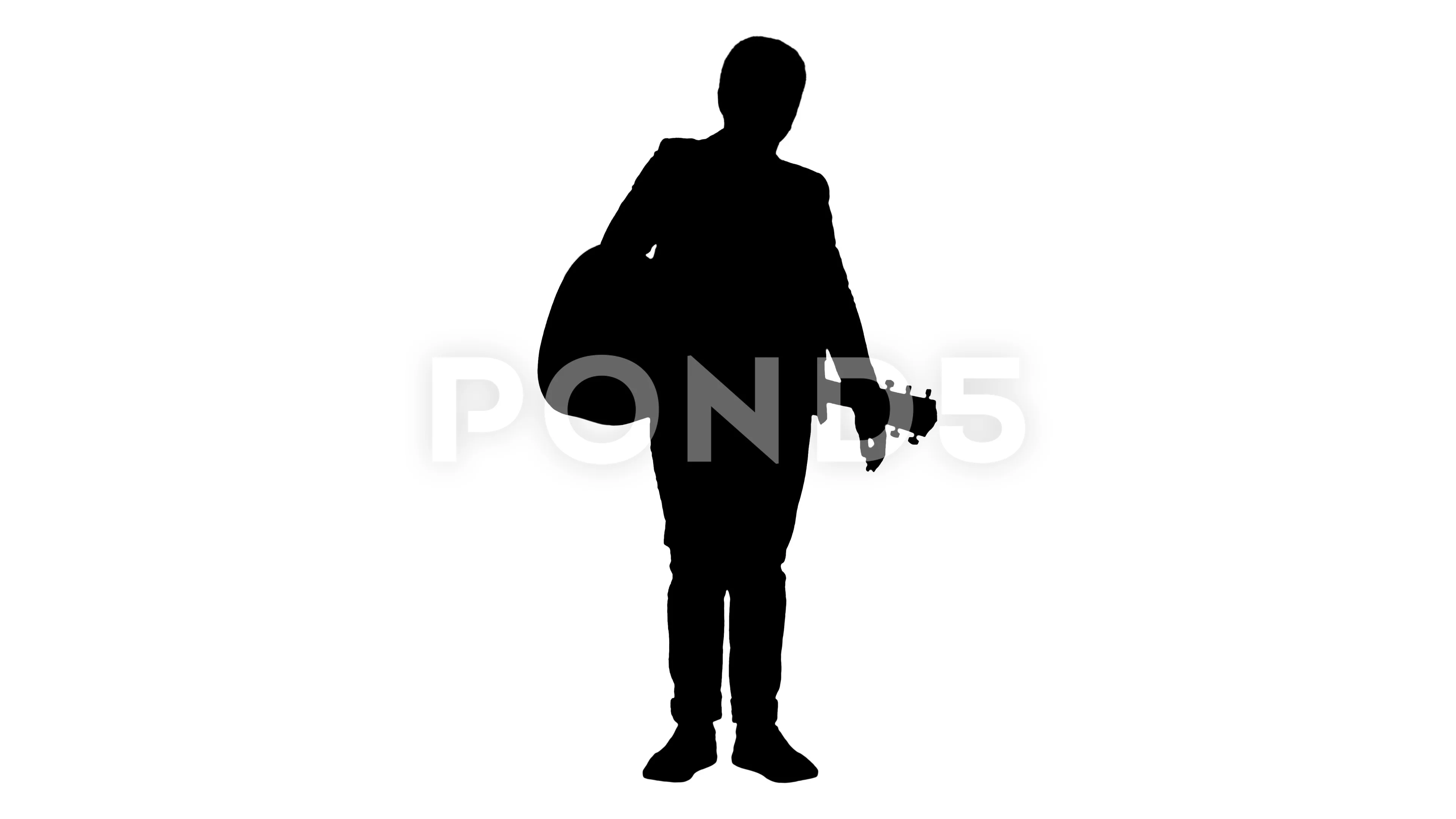 boy suit silhouette