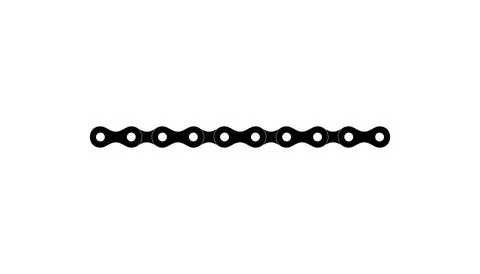 Silhouette of the Chain Иллюстрация