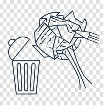 Silhouette  concept  trees Stock Illustration