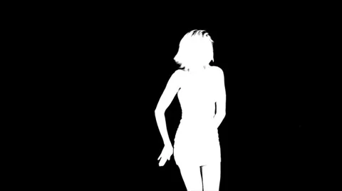 Silhouette Dancer Video stock 29892354