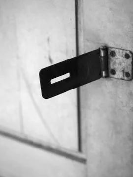 SILHOUETTE/ DARK SHAPE OF HINGE Stock Photos