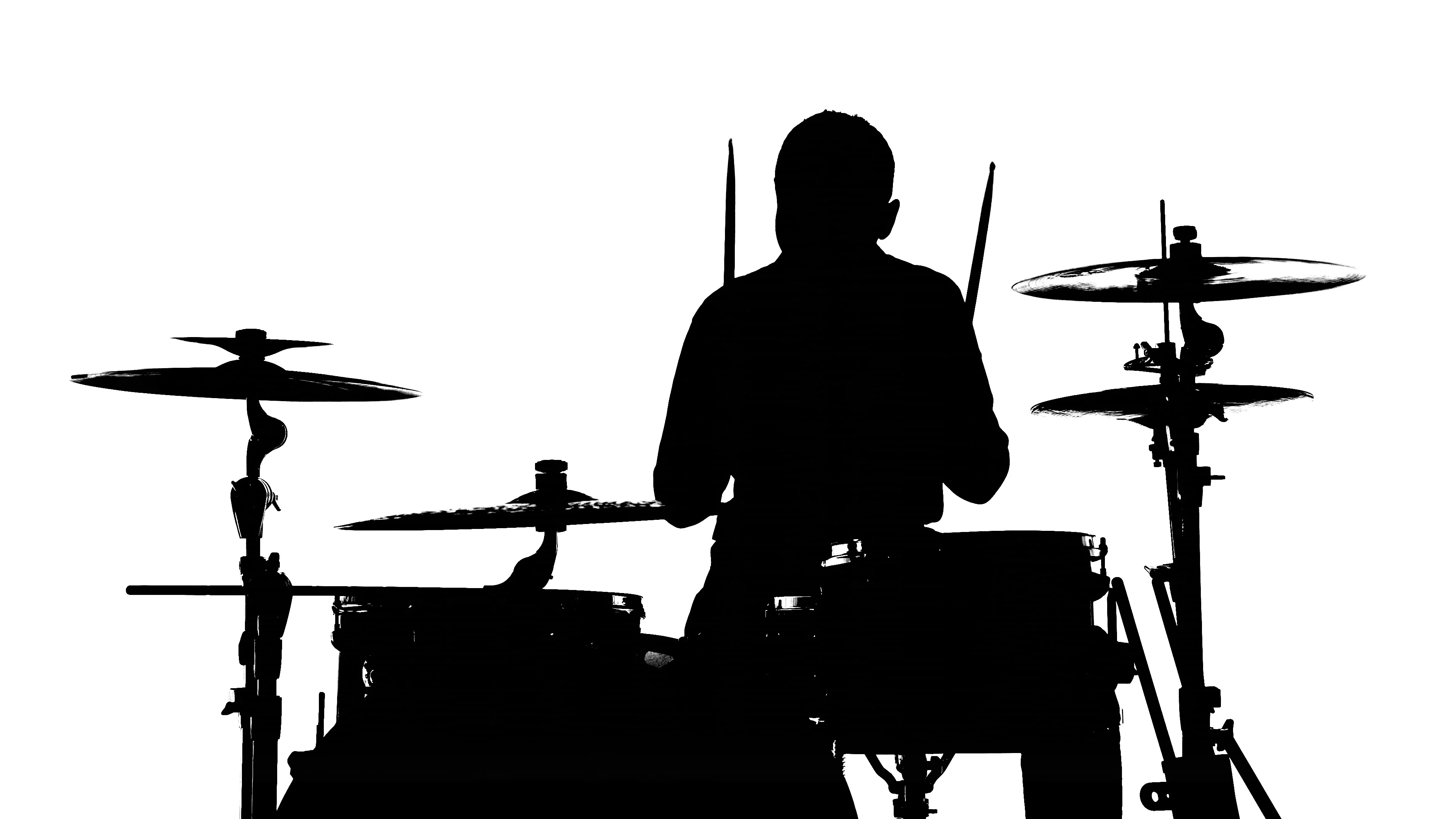 drums silhouette png