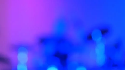 The silhouette of a drummer behind a drum kit in the sparkling stage lights Vídeo Stock 328253011