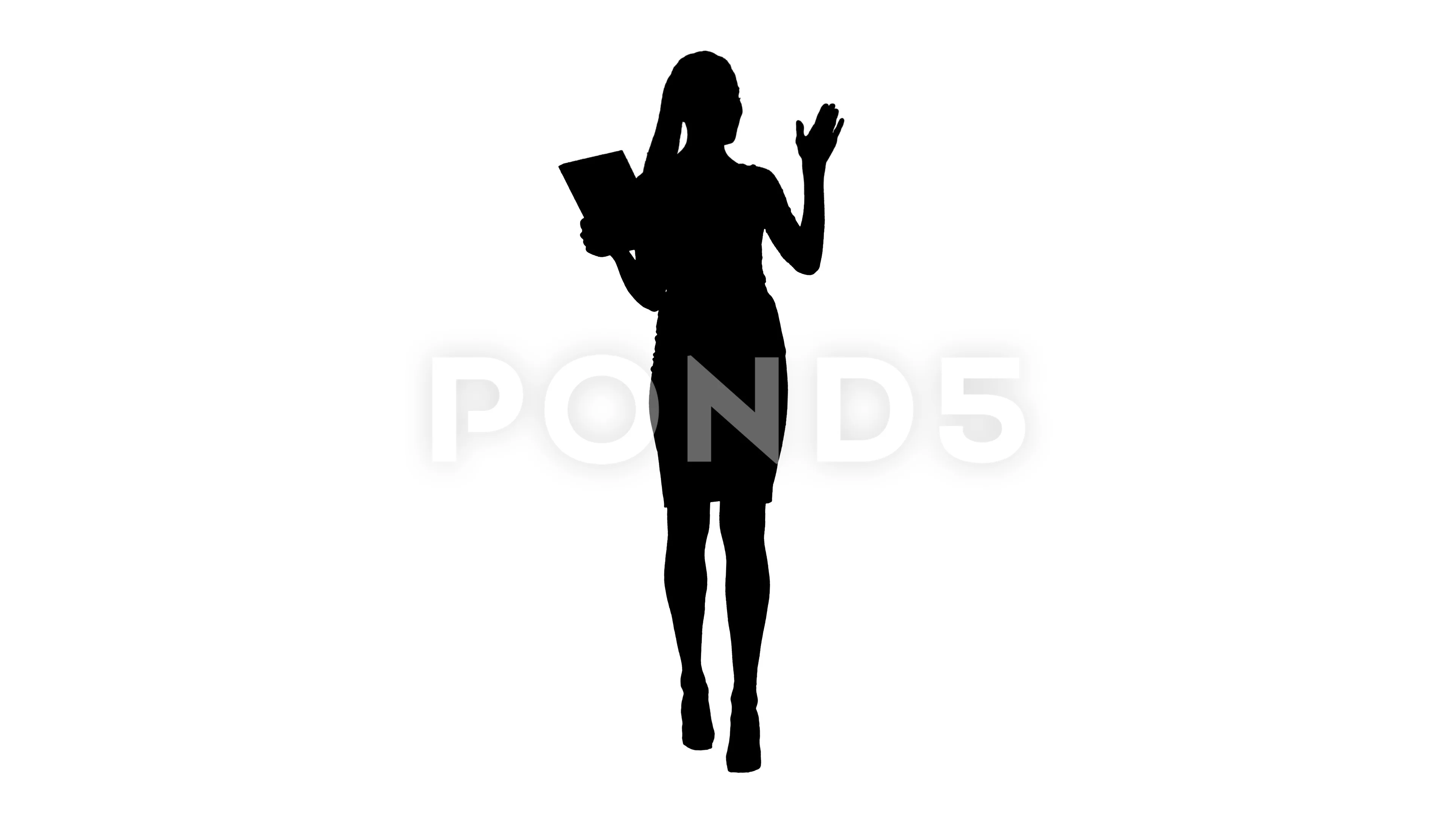 268 Silhouette Of Woman Holding Her Head Stock Photos, High-Res
