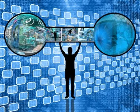 Silhouette Stockillustratie