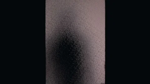 Silhouette of killer with knife standing behind closed doors, serial maniac Stock Footage 107580248