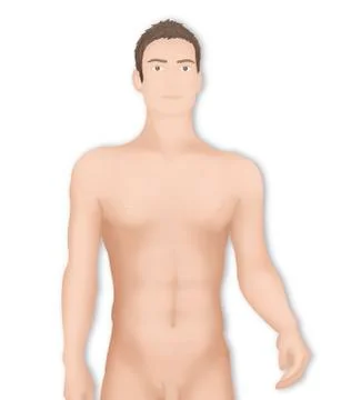 Silhouette of a man Stock Illustration