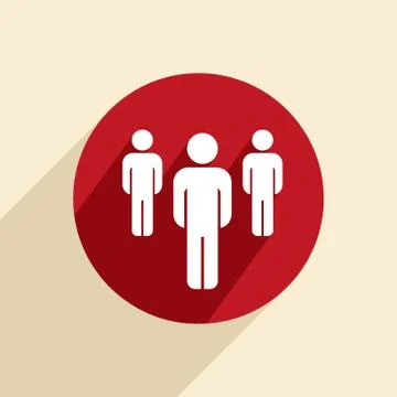 Silhouette of a man Stock Illustration