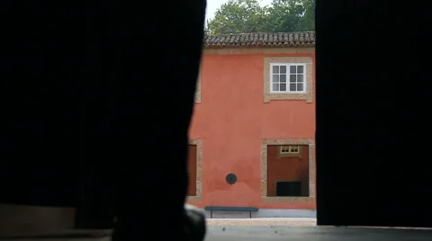 Silhouette man walking. Stock Footage 63159127