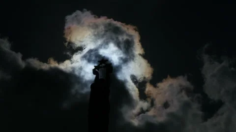 Silhouette of Milda 스톡 동영상 62257118