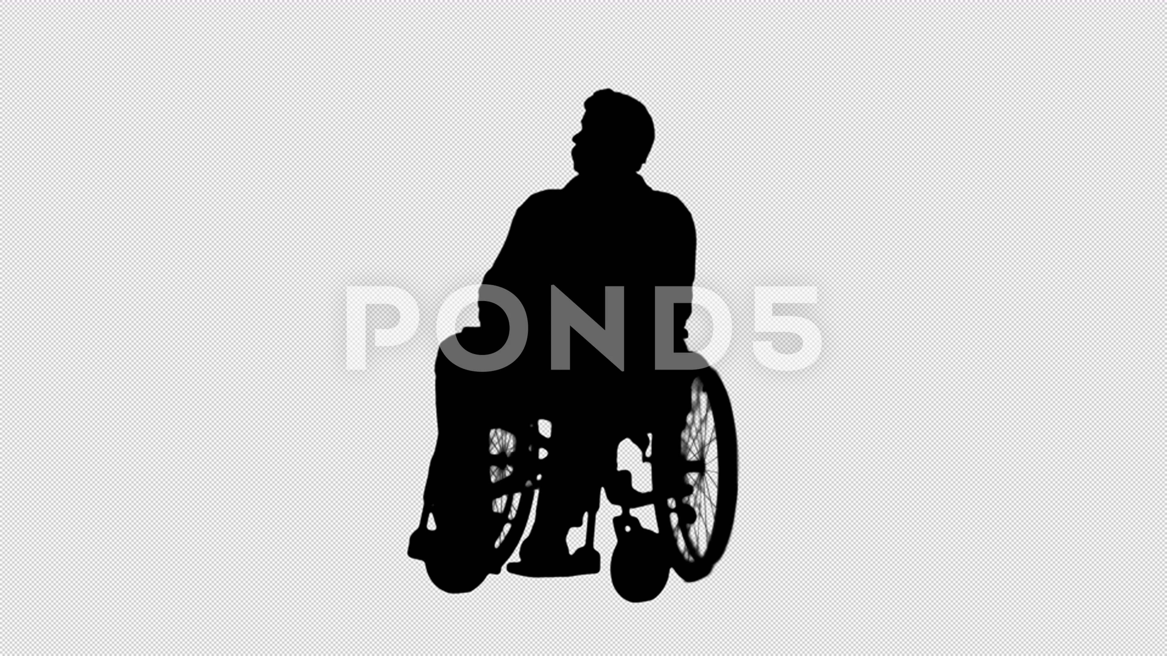 wheelchair silhouette