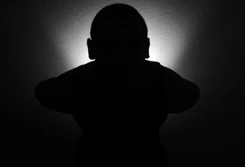 Silhouette Foto stock