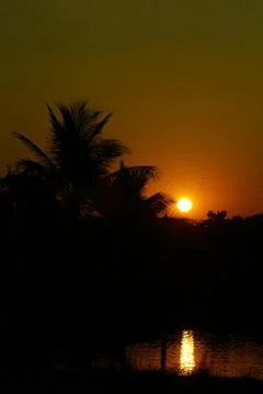 Silhouette Foto stock