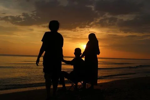 Silhouette 스톡 사진
