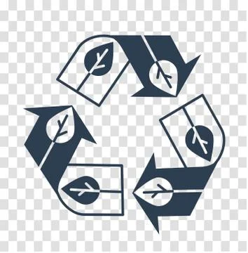 Silhouette processing paper Stock Illustration