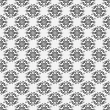 Silhouette snowflake Stock Illustration