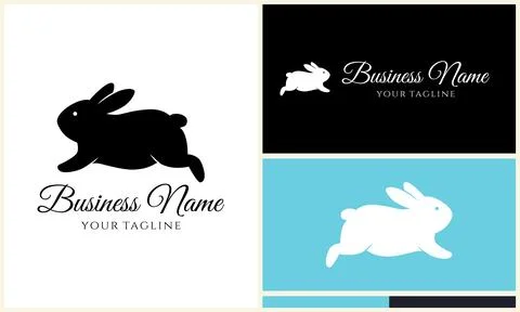 Silhouette squirrel vector logo template イラスト素材
