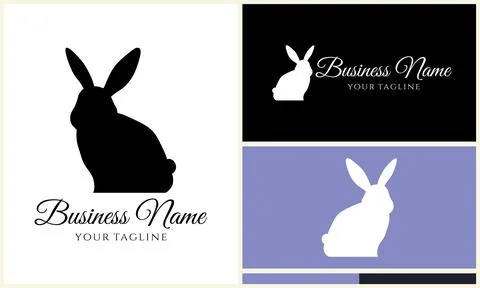 Silhouette squirrel vector logo template 스톡 일러스트