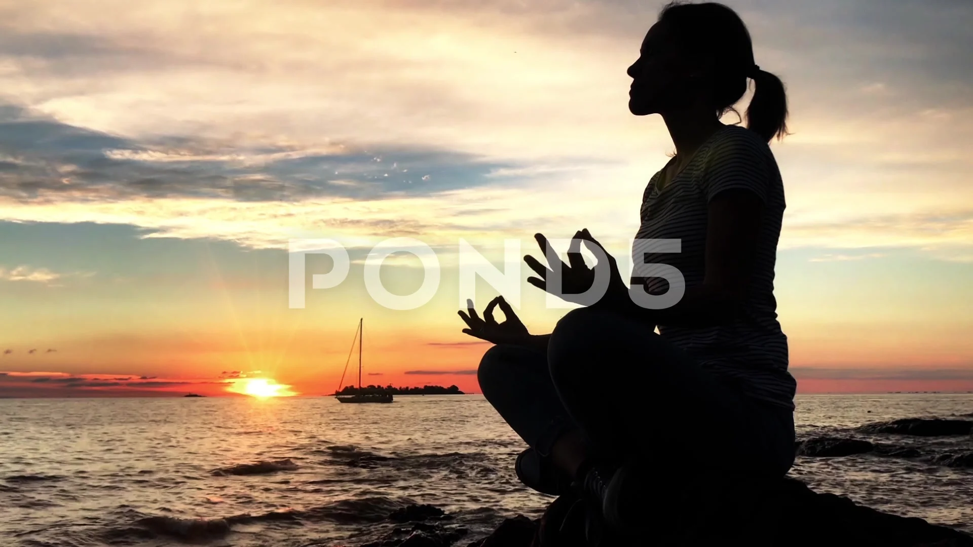 Free Vectors | Yoga Lotus Pose Tachiki Female Silhouette