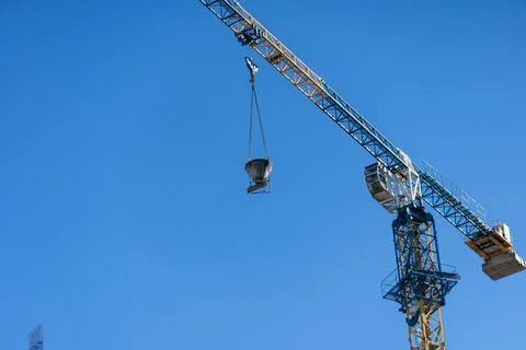 Silhouette Workers under Building Construction Stock Photos