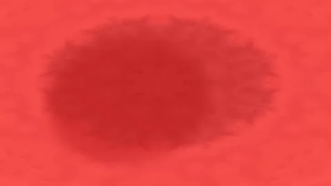 Silhouetted Centered Figure in Red Abstract Background Moving Slowly Stock-Footage 327605500