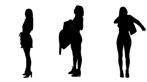 runway model silhouette