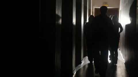 Silhouettes Video stock 11066044