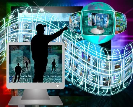 Silhouettes 스톡 일러스트