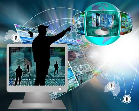 Silhouettes Stock Illustration