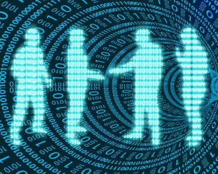 Silhouettes Stock Illustration