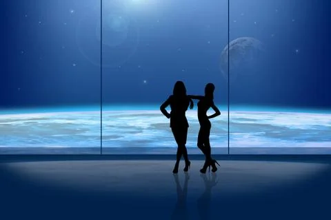 Silhouettes Stock Illustration