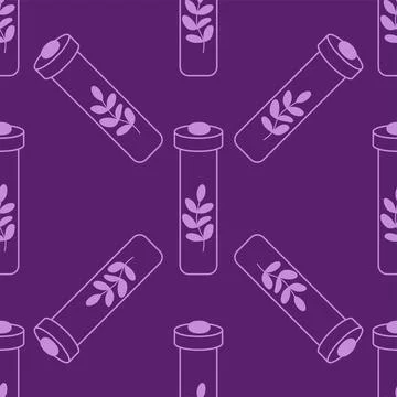 Silhouettes Magic symbols seamless pattern, with magical elements such as s.. Illustrazione stock