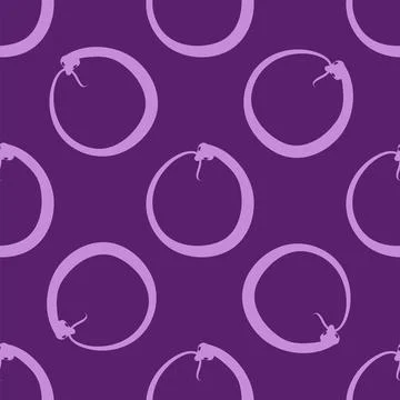 Silhouettes Magic symbols seamless pattern, with magical elements such as s.. Stockillustratie