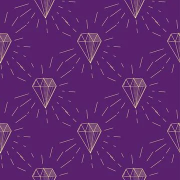 Silhouettes Magic symbols seamless pattern, with magical elements such as s.. 스톡 일러스트