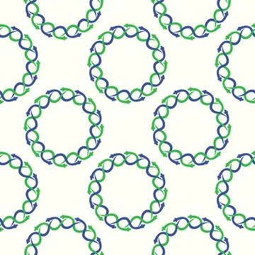 Silhouettes Magic symbols seamless pattern, with magical elements such as sna Stock Illustration