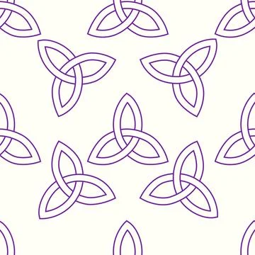 Silhouettes Magic symbols seamless pattern, with magical elements such as sna Stock Illustration