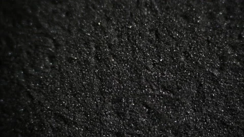 Silicon carbide. Thin layer of microscopic crystals. Growing crystals Stock Footage 210240106