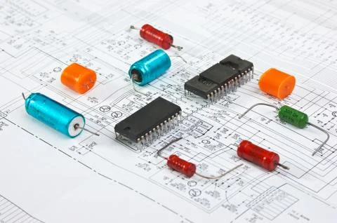 Silicon chip Stock Photos