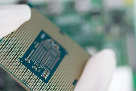 Silicon chip Stock Photos