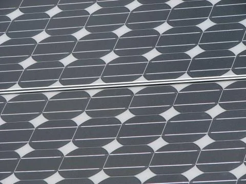 Silicon solar panel Stock Photos