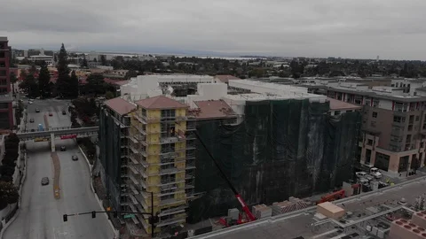 Silicon Valley Construction Stock Footage 94001945