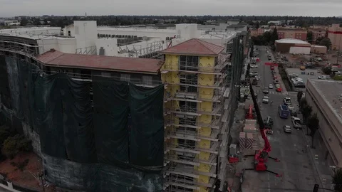Silicon Valley Construction Stock Footage 94002338