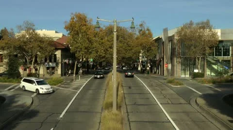 Silicon valley traffic Stock Footage 9026603