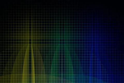Silicon wafer Stock Illustration
