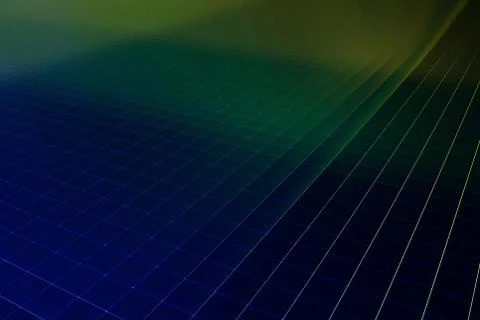 Silicon wafer Stock Illustration